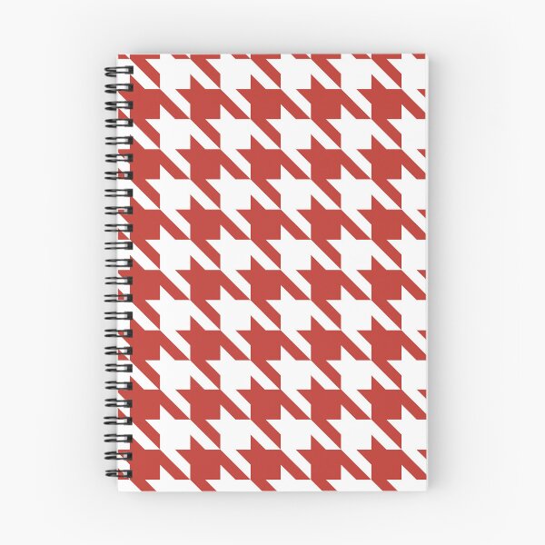 Item preview, Red and white houndstooth pattern designed and sold by LinDraws.