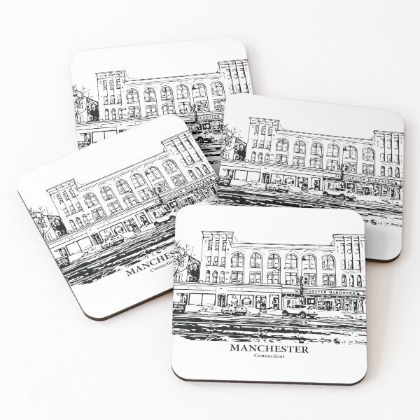 Item preview, Manchester - Connecticut designed and sold by Lakeric Cityscapes.