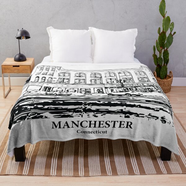 Item preview, Manchester - Connecticut designed and sold by Lakeric Cityscapes.