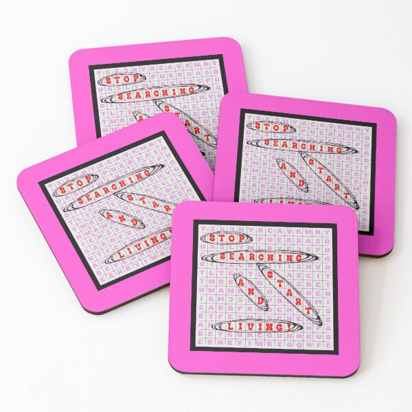 Item preview, STOP SEARCHING, START LIVING! designed and sold by Julia Santos.