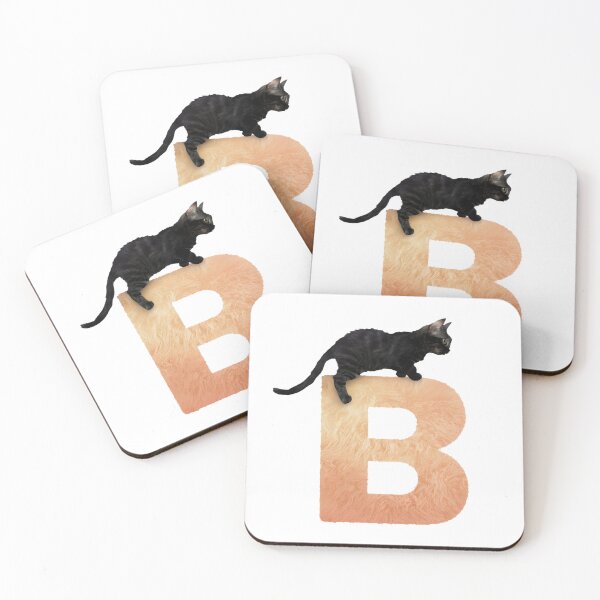 Item preview, cat on letter  B designed and sold by jkrphoto.