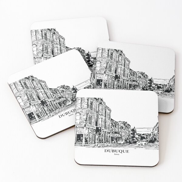 Item preview, Dubuque - Iowa designed and sold by Lakeric Cityscapes.