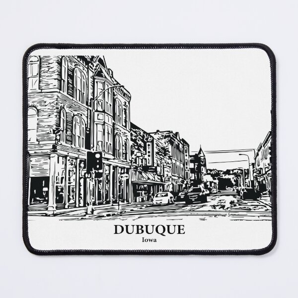 Item preview, Dubuque - Iowa designed and sold by Lakeric Cityscapes.