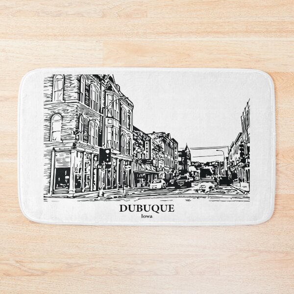 Item preview, Dubuque - Iowa designed and sold by Lakeric Cityscapes.