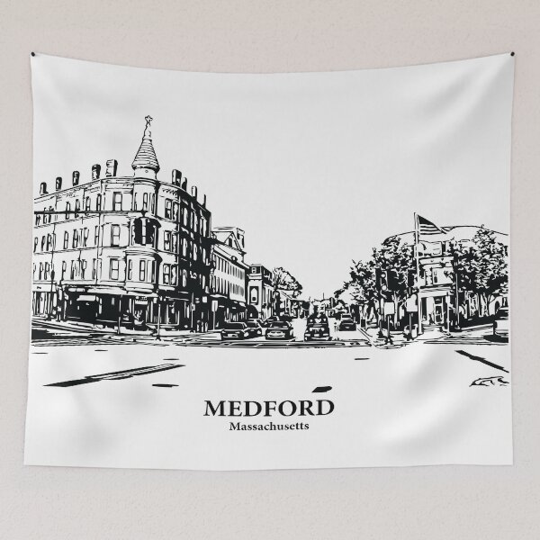 Item preview, Medford - Massachusetts designed and sold by Lakeric Cityscapes.