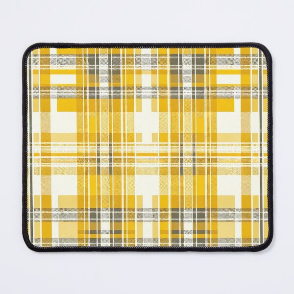 Item preview, Yellow Plaid (Tartan) Print Pattern designed and sold by PinUpPizzazz.