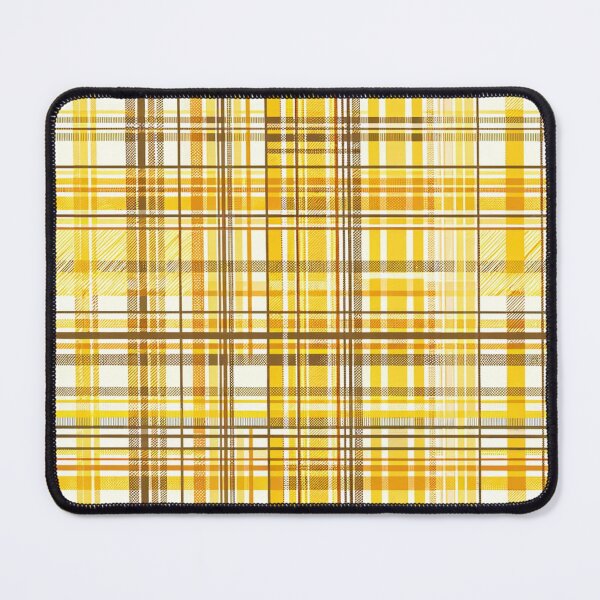 Item preview, Yellow Plaid (Tartan) Print Pattern designed and sold by PinUpPizzazz.