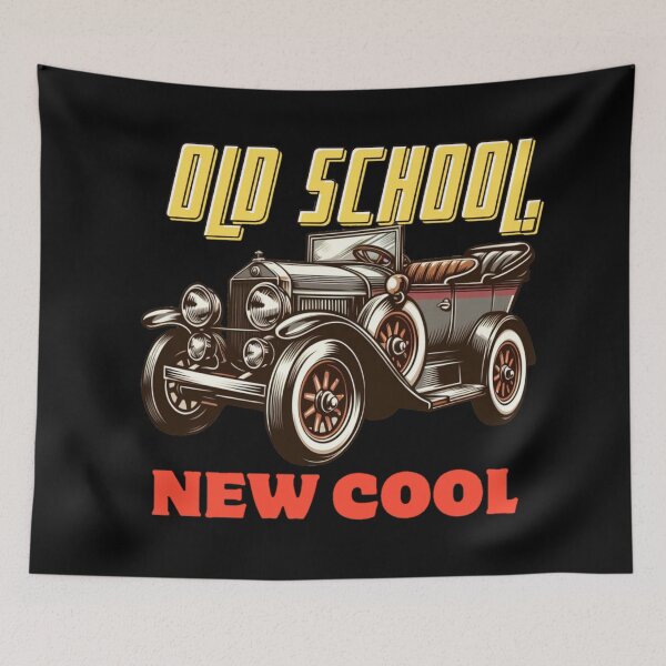Item preview, Old school, New Cool designed and sold by DShirtRepublic.