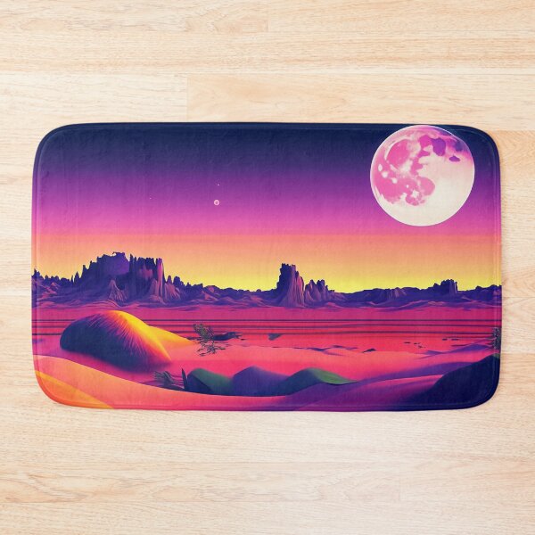 Item preview, Neon Desert Moonrise designed and sold by LionBrew.