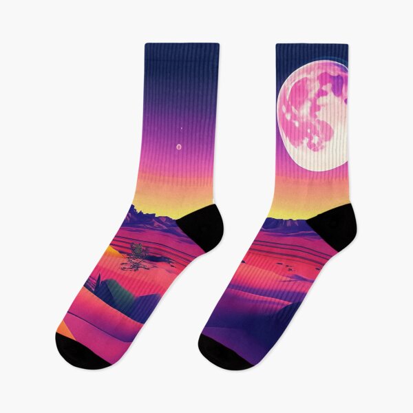 Item preview, Neon Desert Moonrise designed and sold by LionBrew.