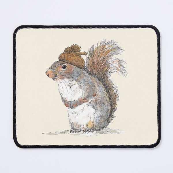 Item preview, Squirrel with an Acorn Hat designed and sold by Dan Tabata.