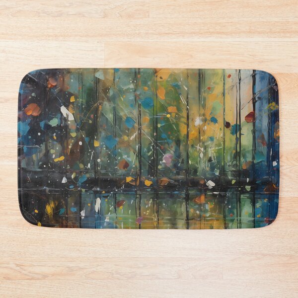 Item preview, colored rain, oil designed and sold by elegantpaterns.