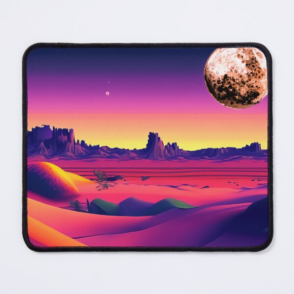 Item preview, Neon Desert Crumpet Moonrise designed and sold by LionBrew.