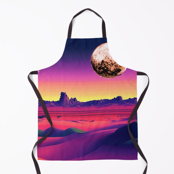 Item preview, Neon Desert Crumpet Moonrise designed and sold by LionBrew.