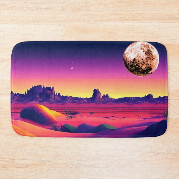 Item preview, Neon Desert Crumpet Moonrise designed and sold by LionBrew.