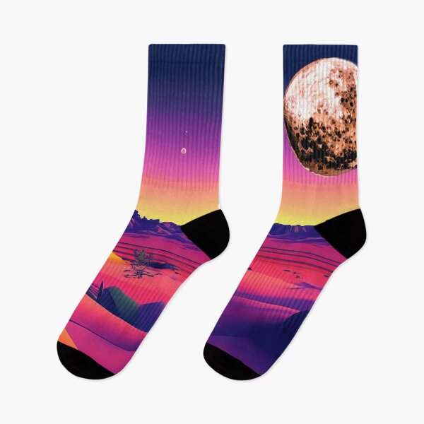 Item preview, Neon Desert Crumpet Moonrise designed and sold by LionBrew.