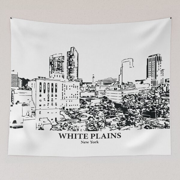Item preview, White Plains - New York designed and sold by Lakeric Cityscapes.