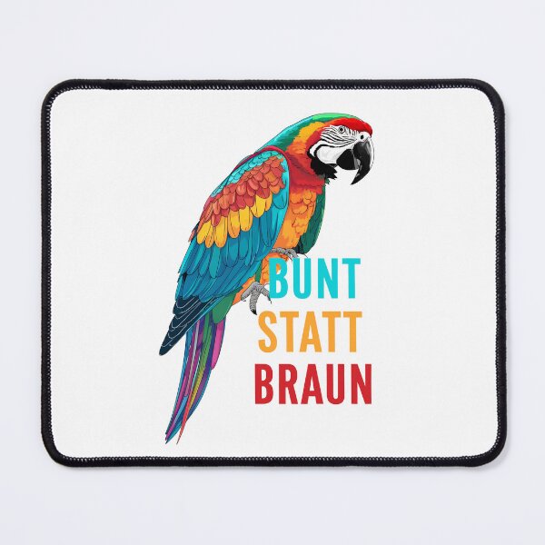 Item preview, Parrot - colorful instead of brown designed and sold by Channel1Design.