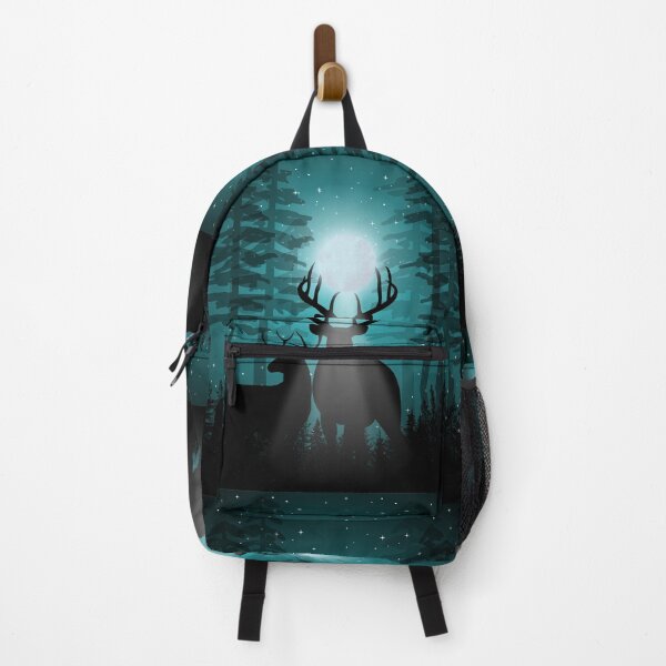 Item preview, Copy of moose in the moonlight of the full moon designed and sold by Laysa Kaline.
