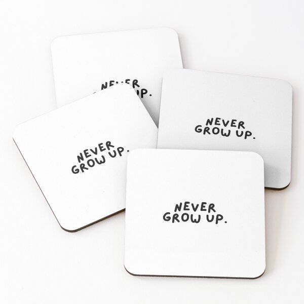 Item preview, Never Grow Up.  designed and sold by CharmStudio.