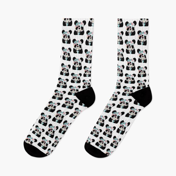 Item preview, Plaid panda vibes designed and sold by LittleBabyStyle.