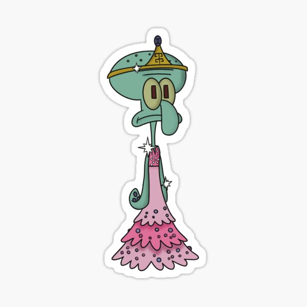 Item preview, Princess Squidward designed and sold by daniasdesigns.