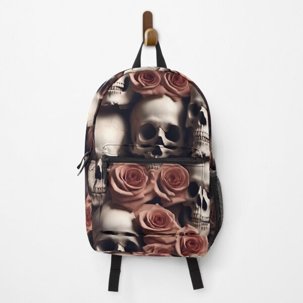 Artikelvorschau, Vintage Skulls And Roses Pattern entworfen und verkauft von TheArtOfPat.