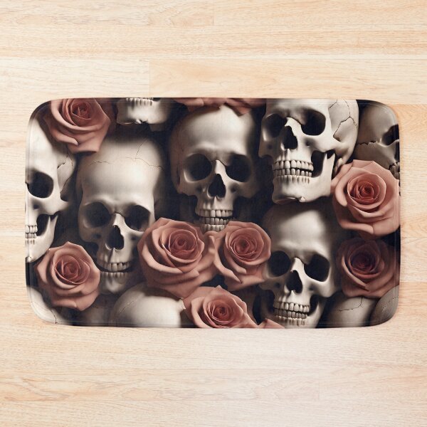 Item preview, Vintage Skulls And Roses Pattern designed and sold by TheArtOfPat.