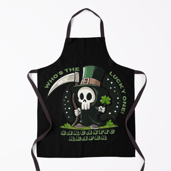 Item preview, Sarcastic Reaper: Who's the lucky one! designed and sold by DShirtRepublic.