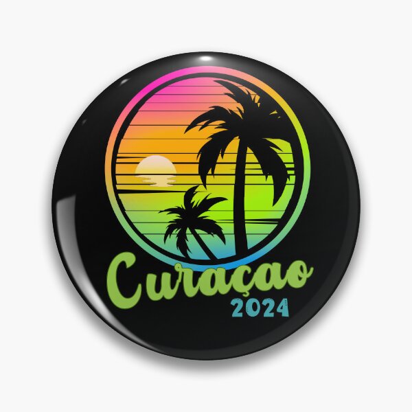 Item preview, CURACAO - Top Caribbean Islands, National Beach Day, Tropical Vacation, Sunset designed and sold by Sun Sand & Sea Art.