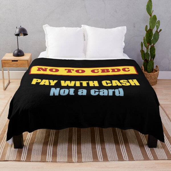 Item preview, CBDC - Pay with cash - version 2 designed and sold by adam1762.