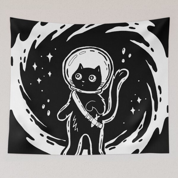 Item preview, Space Cat designed and sold by -DearTreehouse-.