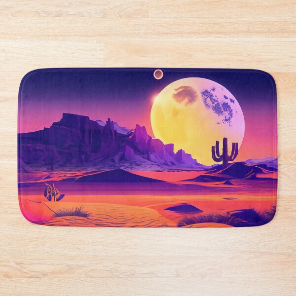 Item preview, Neon Desert Moonrise designed and sold by LionBrew.