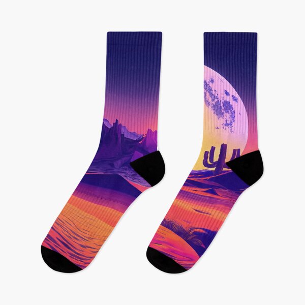 Item preview, Neon Desert Moonrise designed and sold by LionBrew.