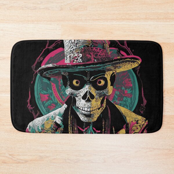 Item preview, Colorful Baron Samedi Voodoo Priest Magic designed and sold by ZomboniJobroni.