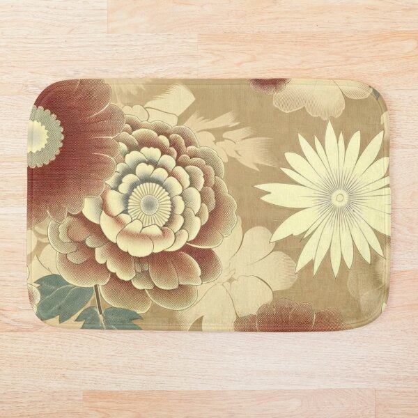 Item preview, Vintage Japanese Flowers Pink Tint designed and sold by Blessinger77.
