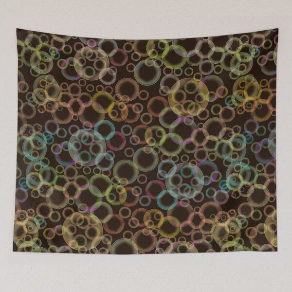 Item preview, Multicolor bubbles pattern designed and sold by cutecrazytshirt.