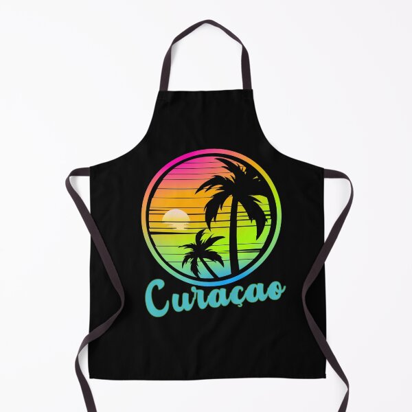 Item preview, CURACAO - Top Caribbean Islands, National Beach Day, Tropical Vacation, Sunset designed and sold by Sun Sand & Sea Art.
