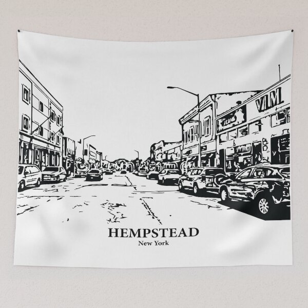 Item preview, Hempstead - New York designed and sold by Lakeric Cityscapes.