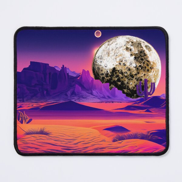 Item preview, Neon Desert Crumpet Moonrise designed and sold by LionBrew.