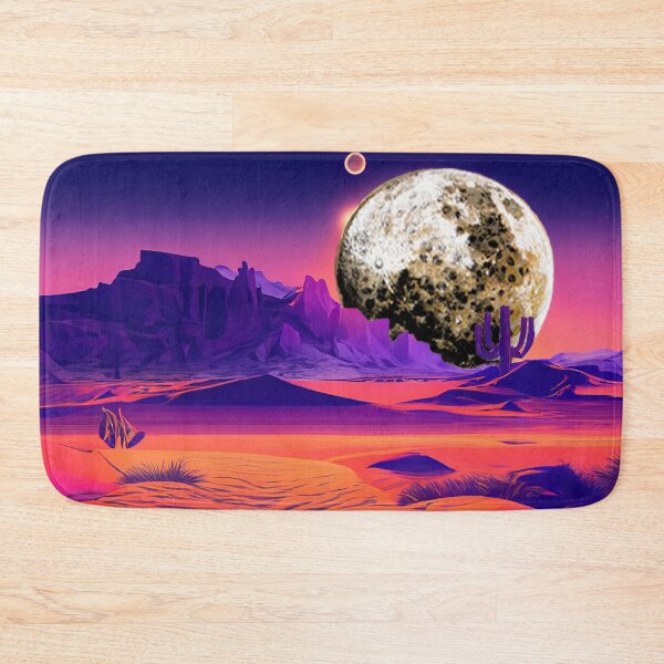 Item preview, Neon Desert Crumpet Moonrise designed and sold by LionBrew.