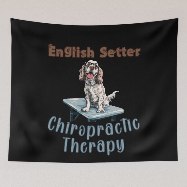Artikelvorschau, Englische Setter-Chiropraktik entworfen und verkauft von Vibe Unique.