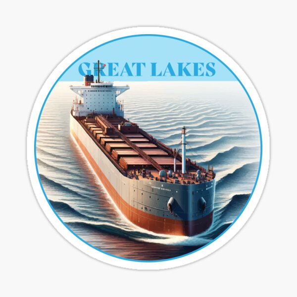 Item preview, Great Lakes Ore Freighter designed and sold by NPStudio.