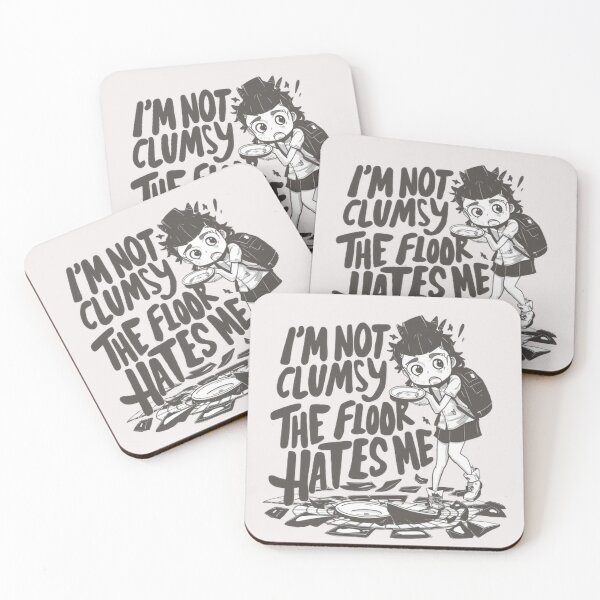 Item preview,   i’m not clumsy. the floor just hates me , inspirational quotes   , funny idea  designed and sold by masteryStore.