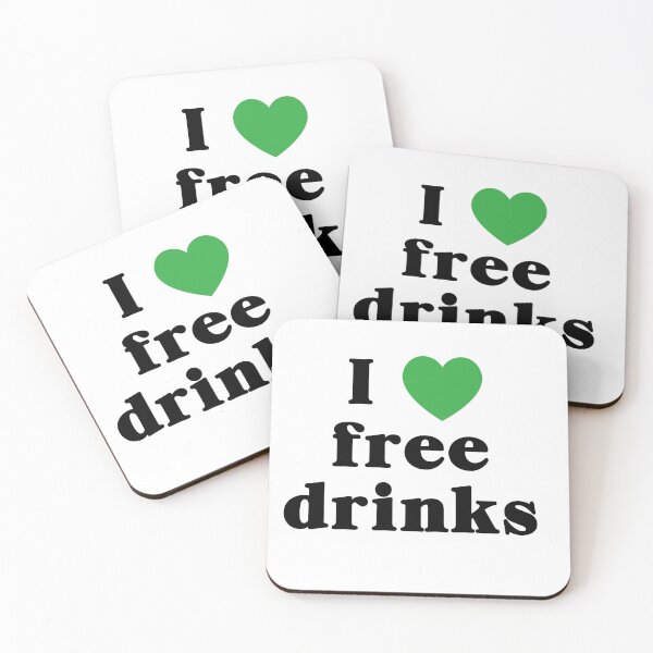 Item preview, I <3 Free Drinks designed and sold by SimYOUlation.