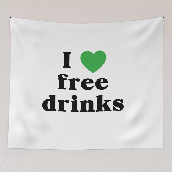 Item preview, I <3 Free Drinks designed and sold by SimYOUlation.