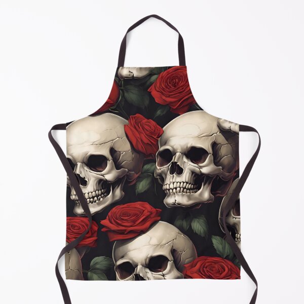 Item preview, Vintage Skulls And Roses Pattern designed and sold by TheArtOfPat.