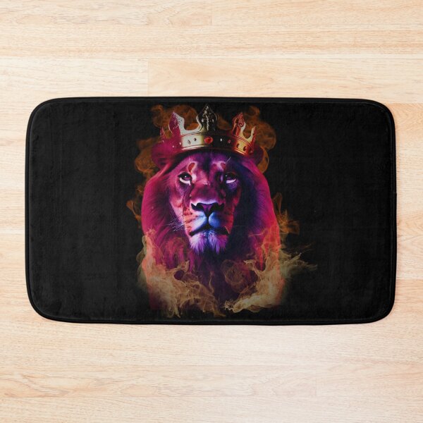 Item preview, amazing burning neon lion  designed and sold by Lunaawga.
