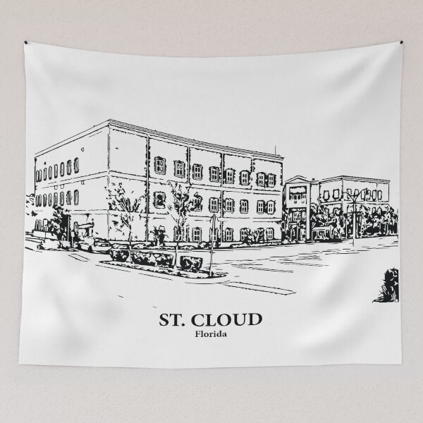 Item preview, St. Cloud - Florida designed and sold by Lakeric Cityscapes.