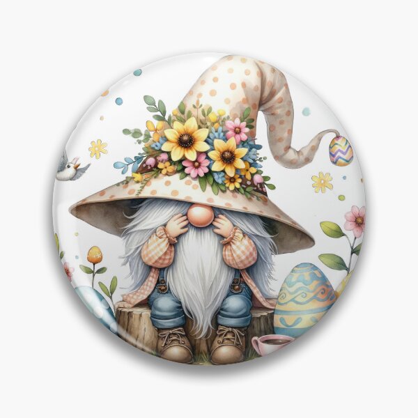 Item preview, Cute Easter Gnome designed and sold by Magnuna.